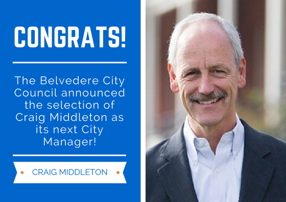 Belvedere City Council announces selection of next City Manager | City of Belvedere